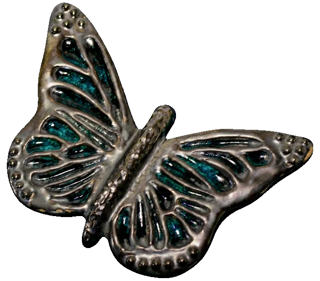 Pewter Butterfly