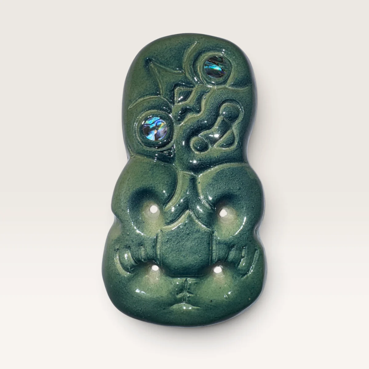 Large Tiki — handmade New Zealand pottery