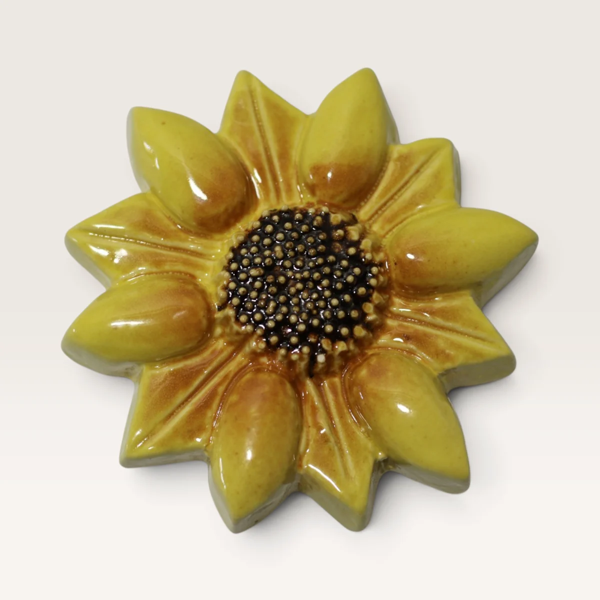 Small Sunflower — handmade New Zealand pottery
