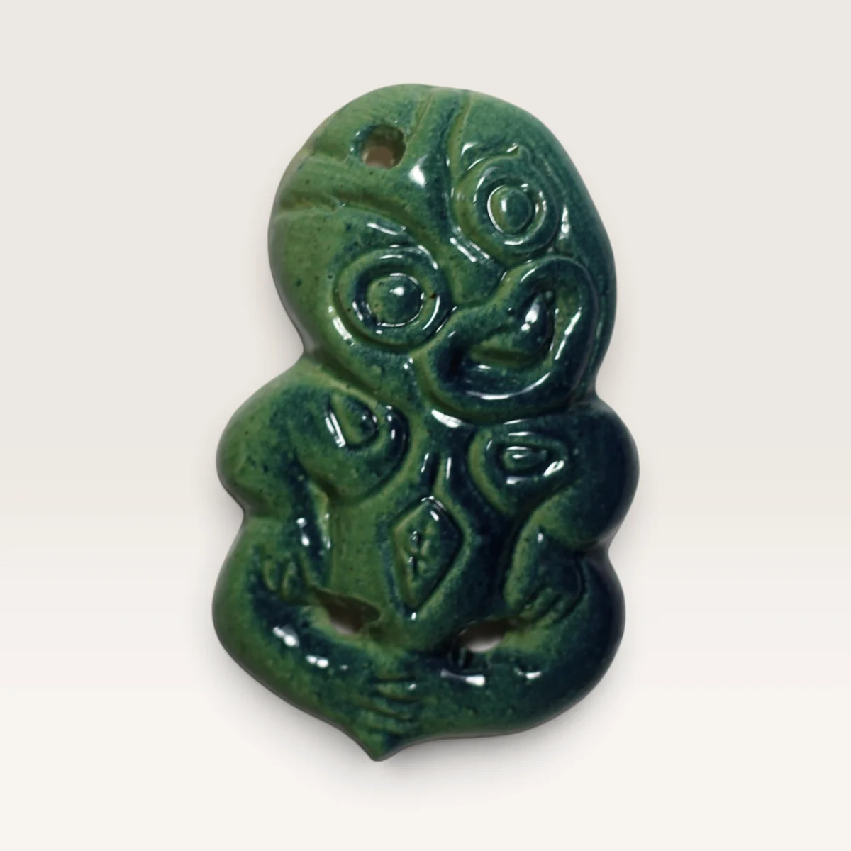 Small Tiki — handmade New Zealand pottery